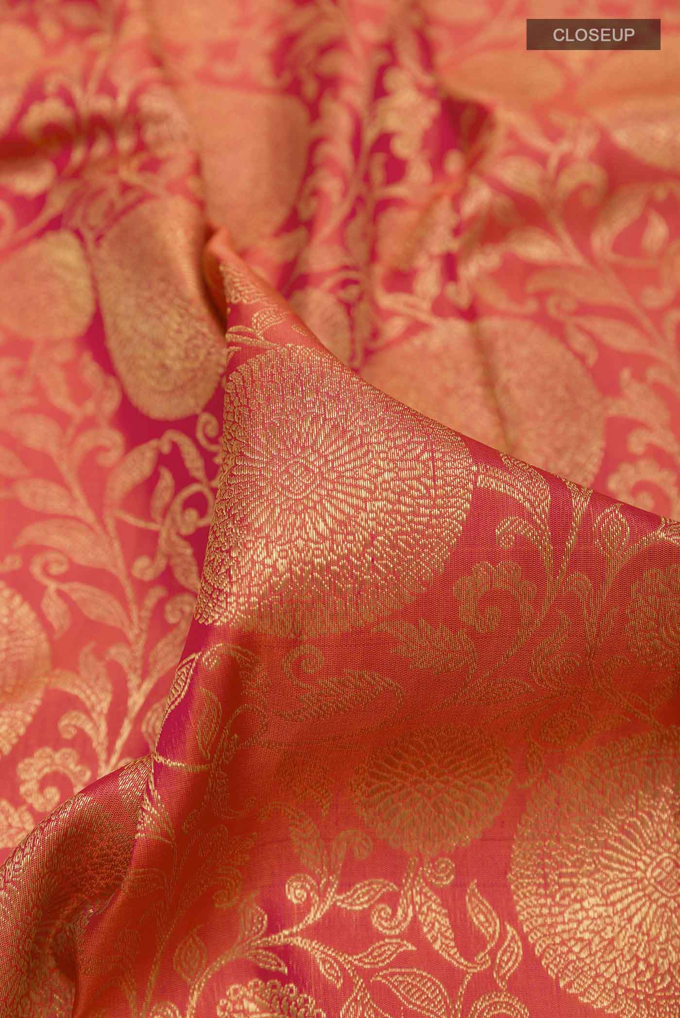 Red Kanjivaram Silk Saree - Image 2