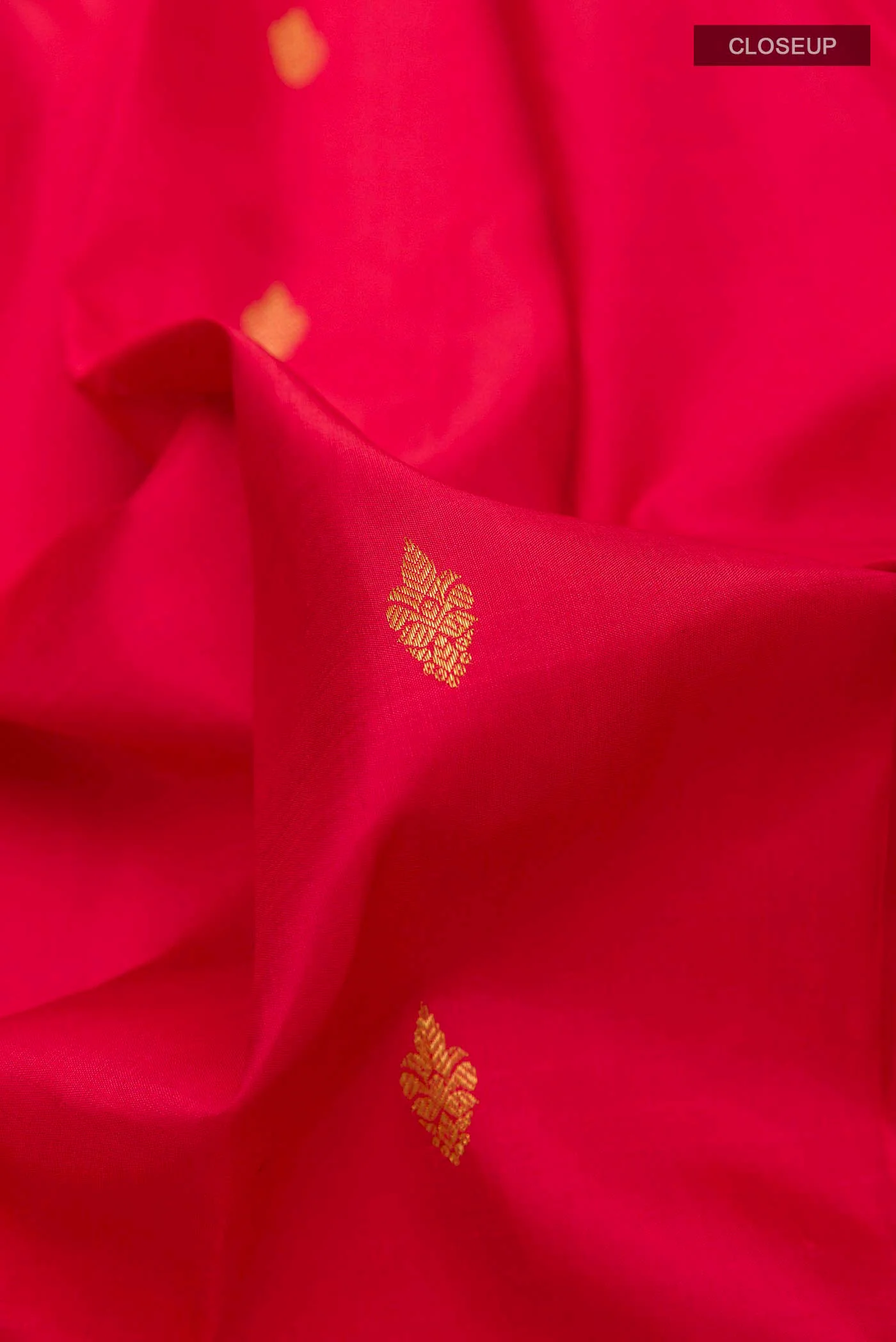 Red Kanjivaram Silk Saree - Image 2