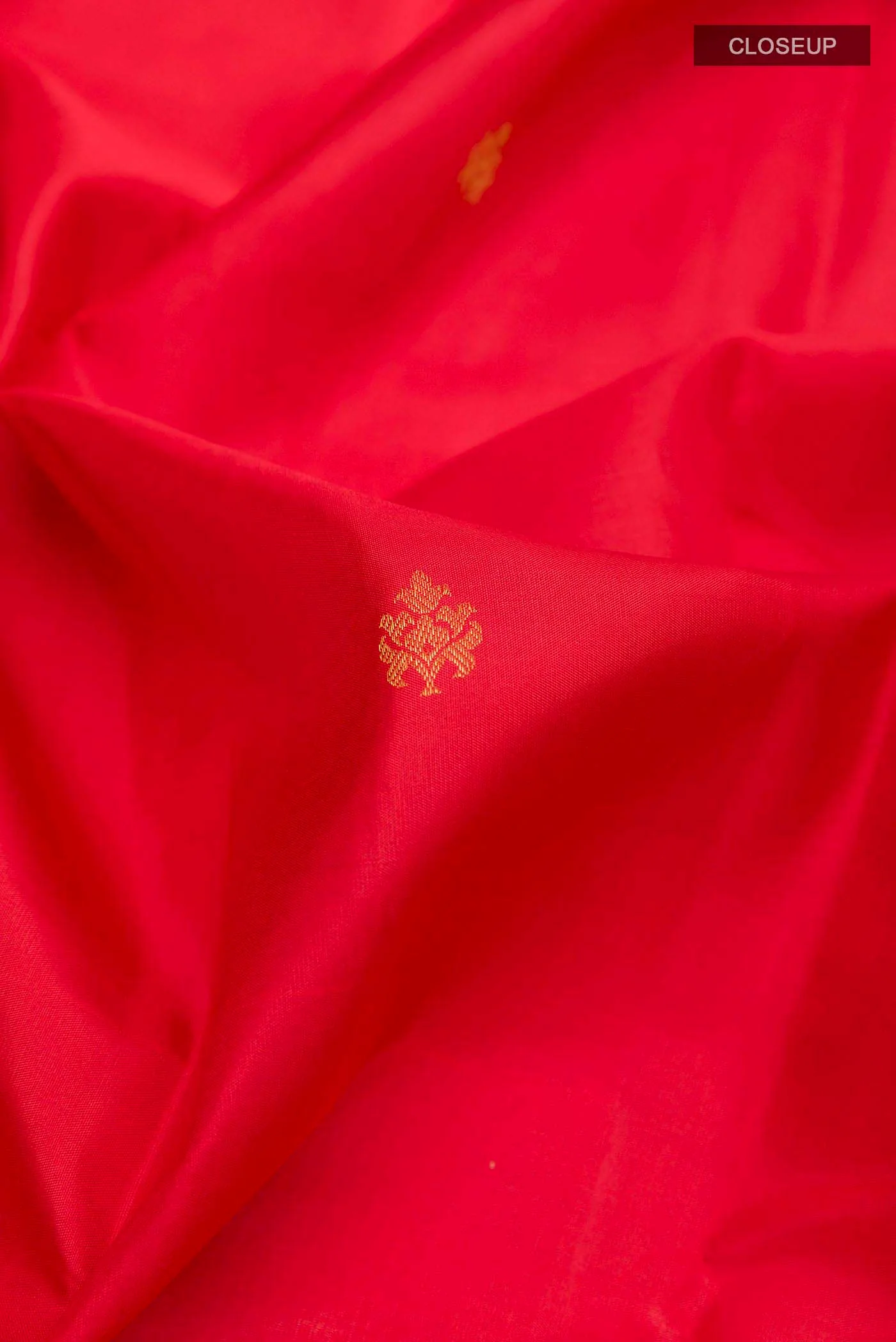 Red Kanjivaram Silk Saree - Image 2
