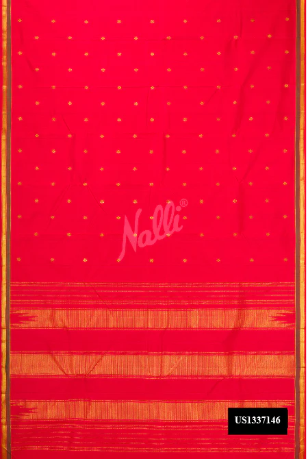 Red Kanchipuram Silk Saree