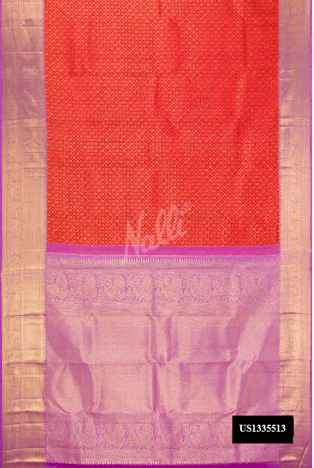 Red Kanchipuram Silk Saree