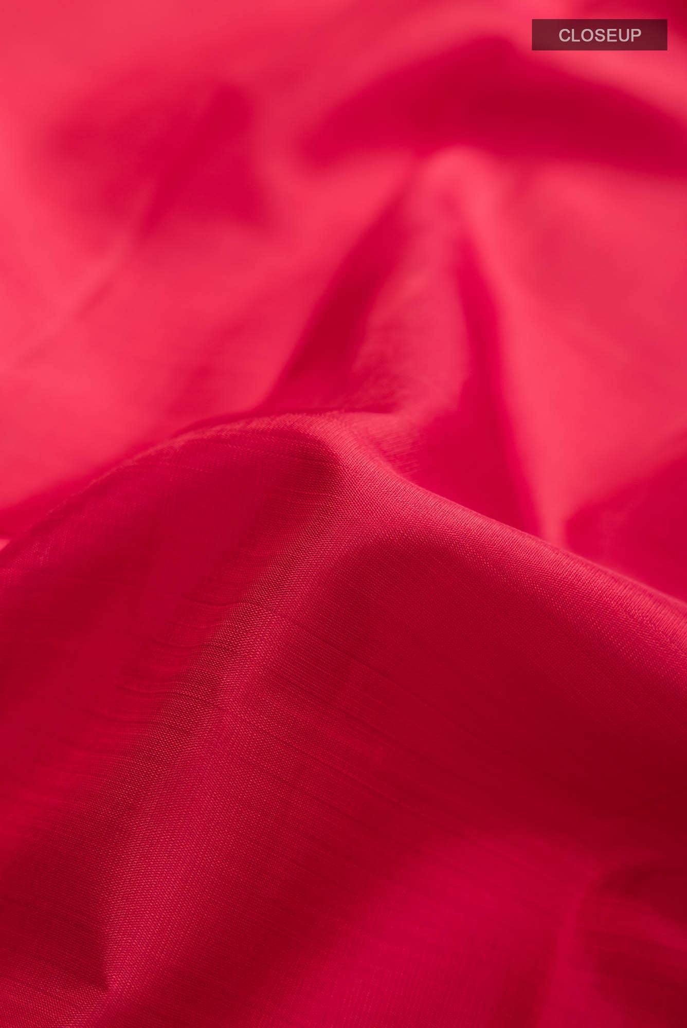 Red Kanchipuram Silk Saree - Image 3