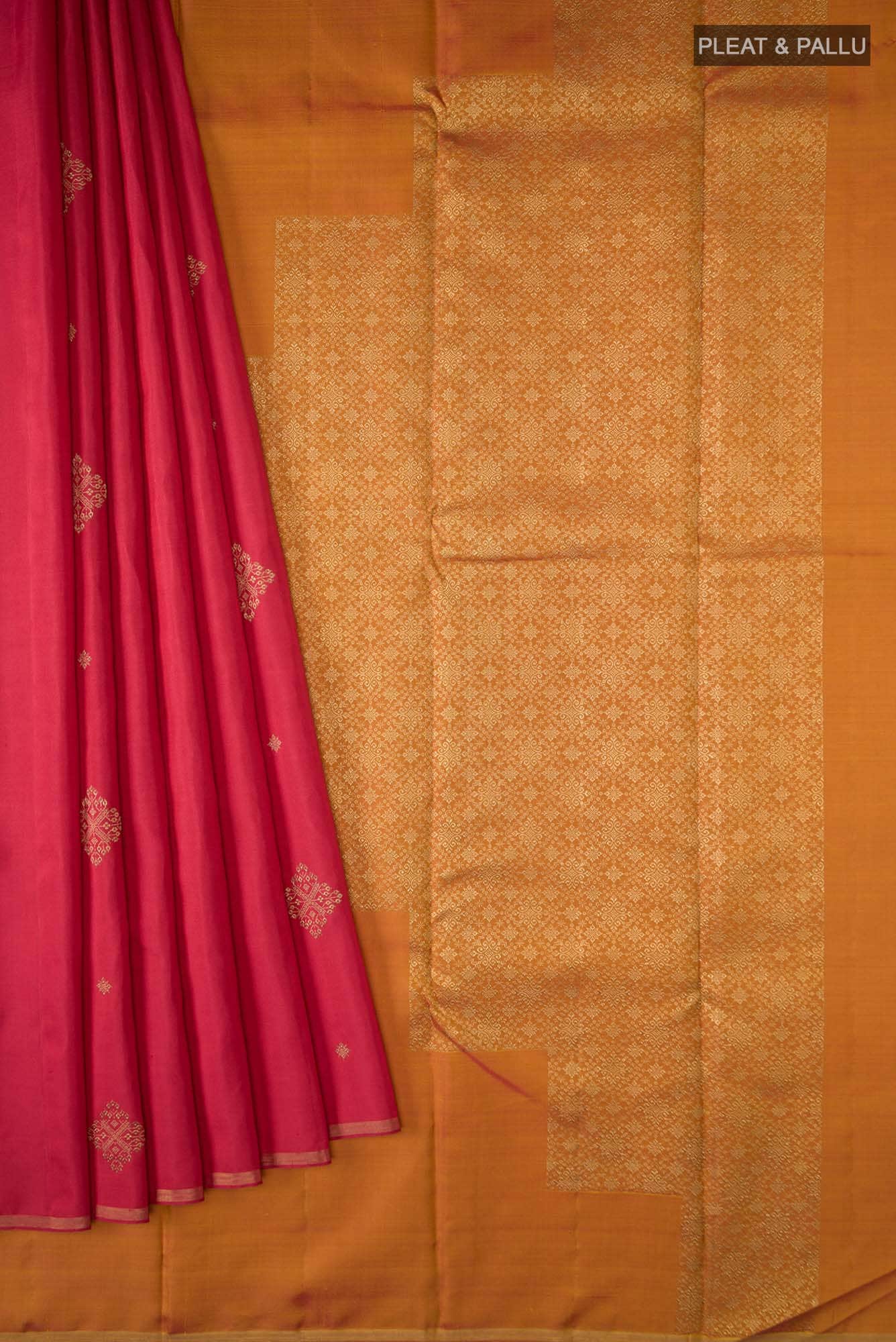 Red Kanjivaram Silk Saree - Image 2