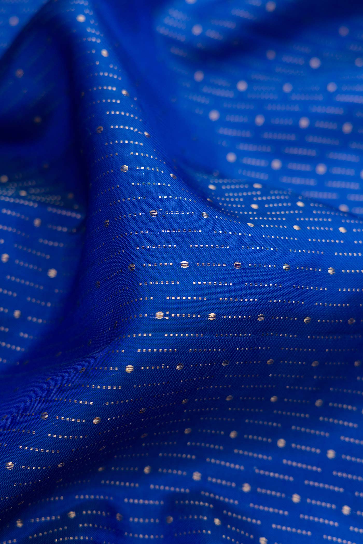 Royal Blue Soft Silk Saree - Image 2