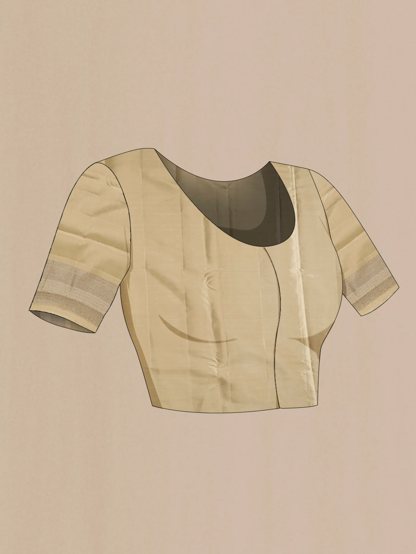 Sage Green Kanjivaram Silk Saree - Image 5
