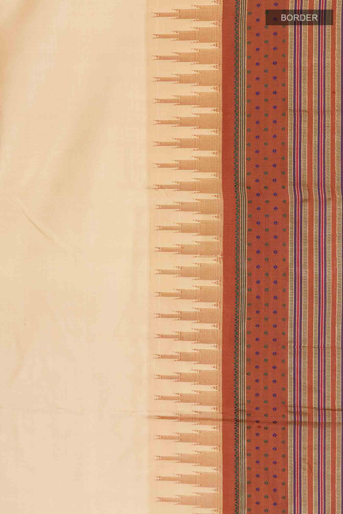 Sandal Bangalore Silk Saree - Image 3