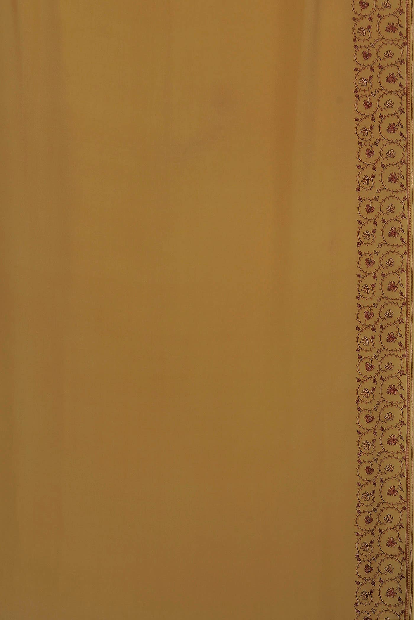 Sandal Crepe Saree - Image 7