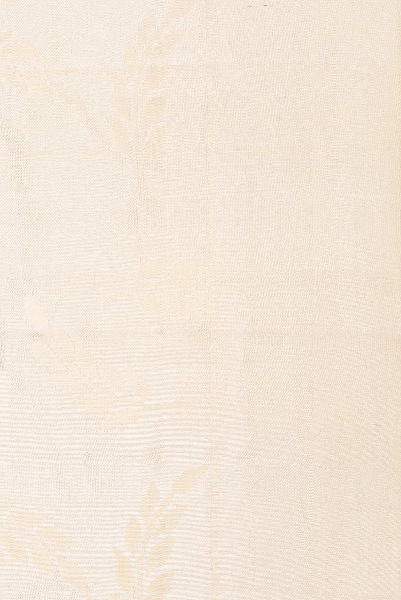Sandal Dual Tone Kanchipuram Silk Saree - Image 3