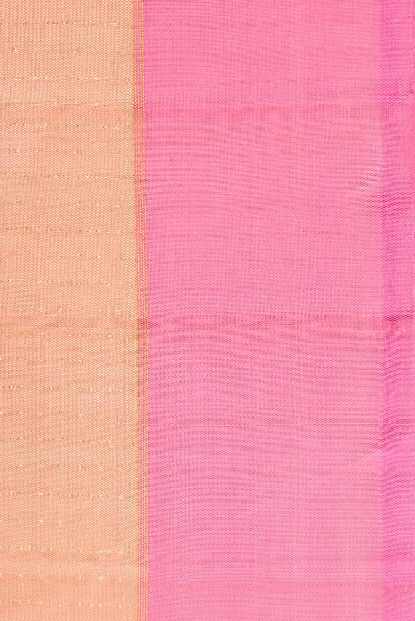 Sandal Kanchipuram Silk Saree - Image 3