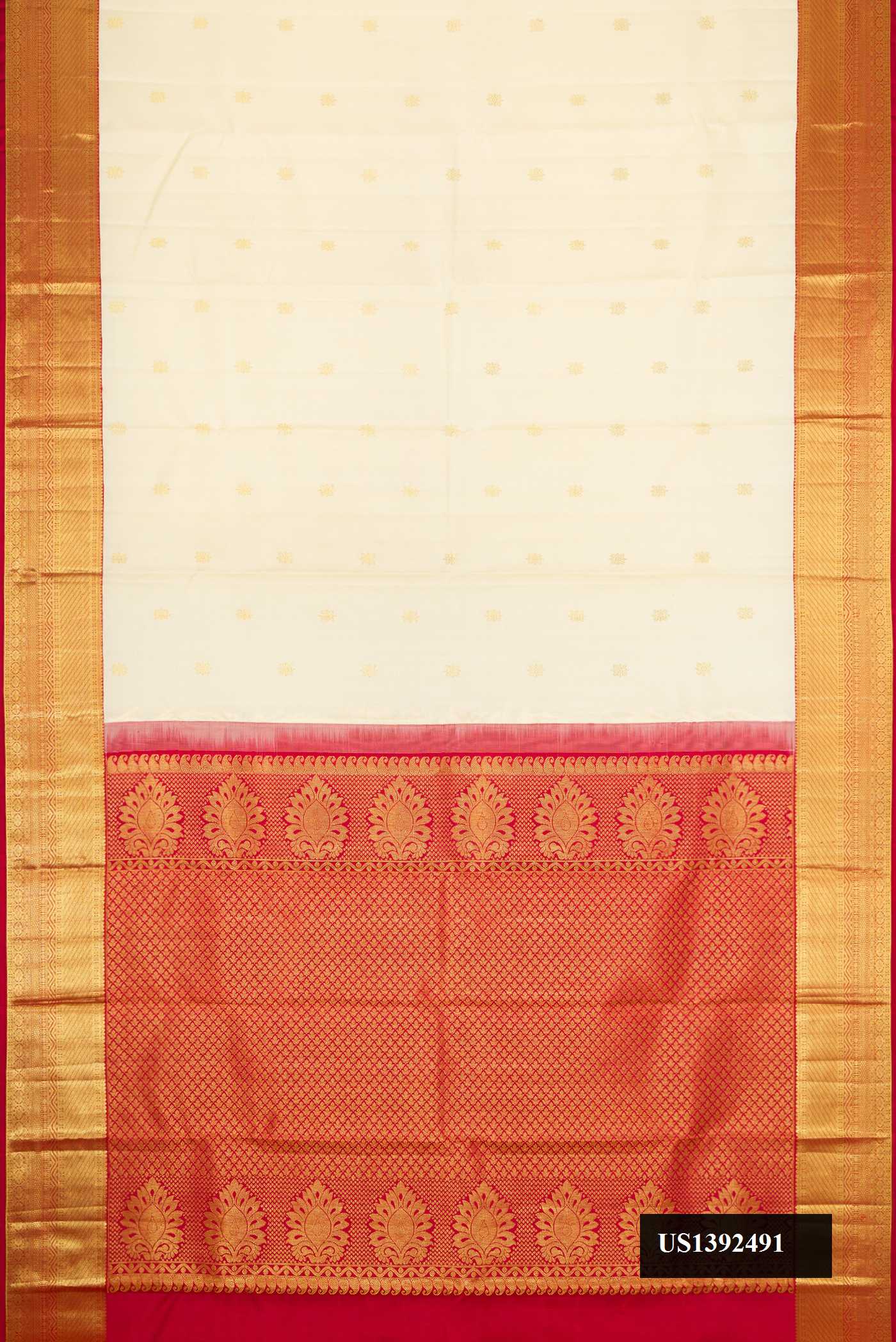 Sandal Dual Tone Kanchipuram Silk Saree