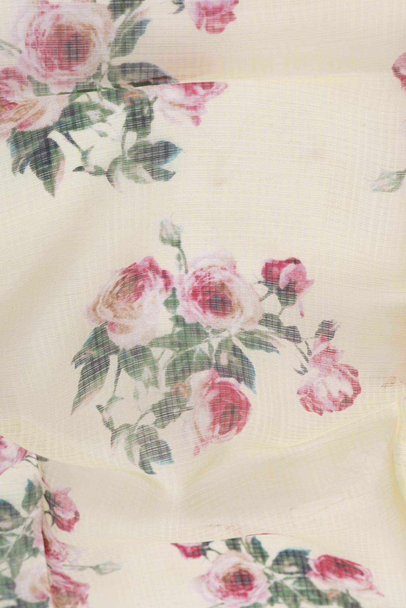 Sandal Dual Tone Kota Silk Saree - Image 2
