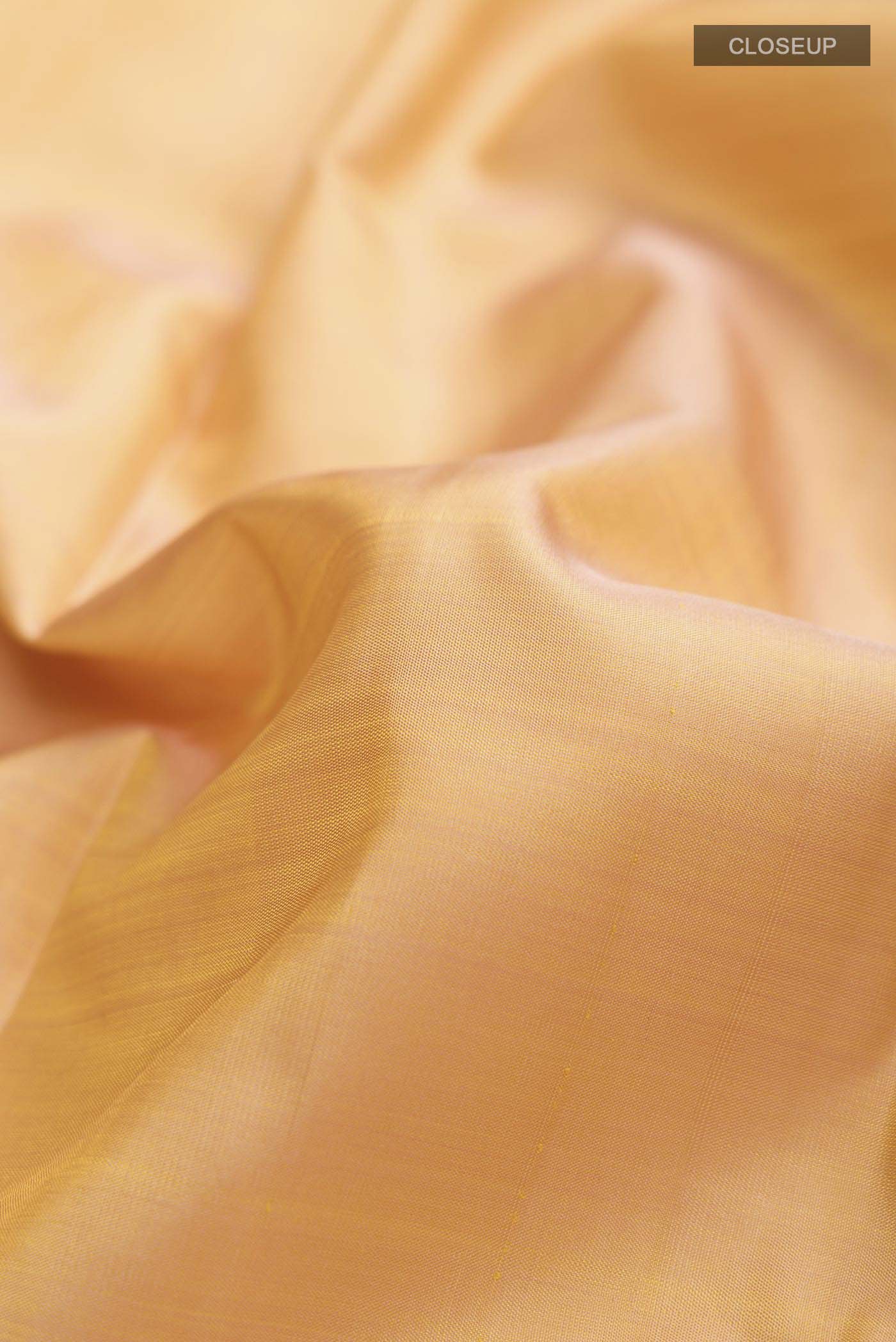Sandal Kanjivaram Silk Saree - Image 2