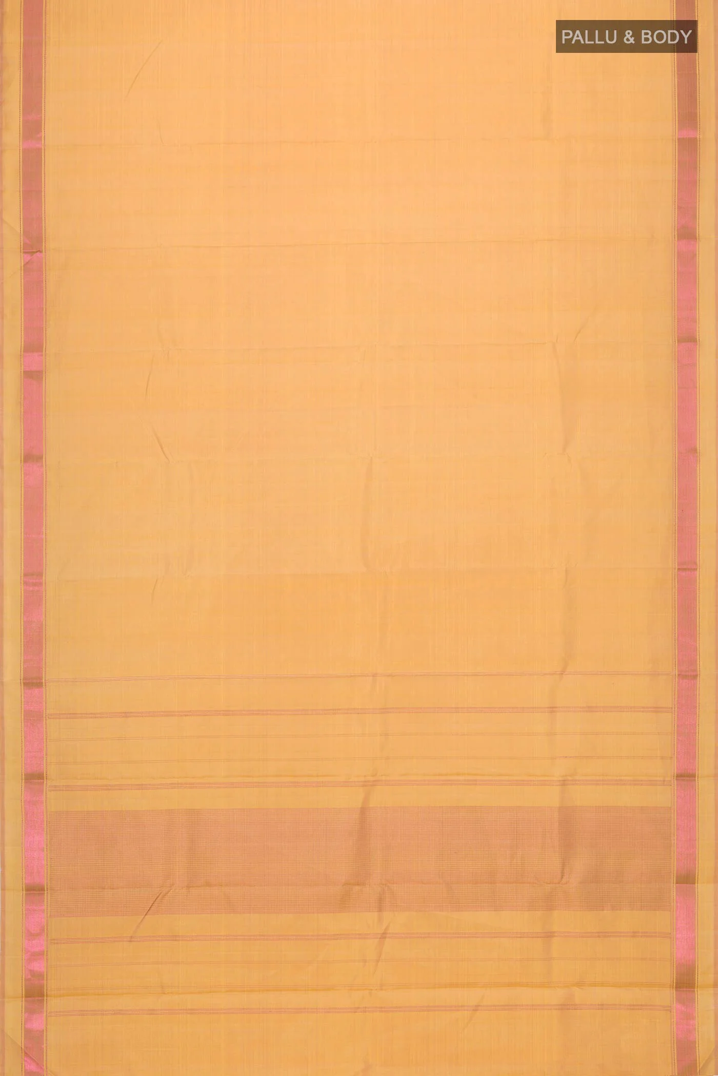Sandal Kanjivaram Silk Saree - Image 6