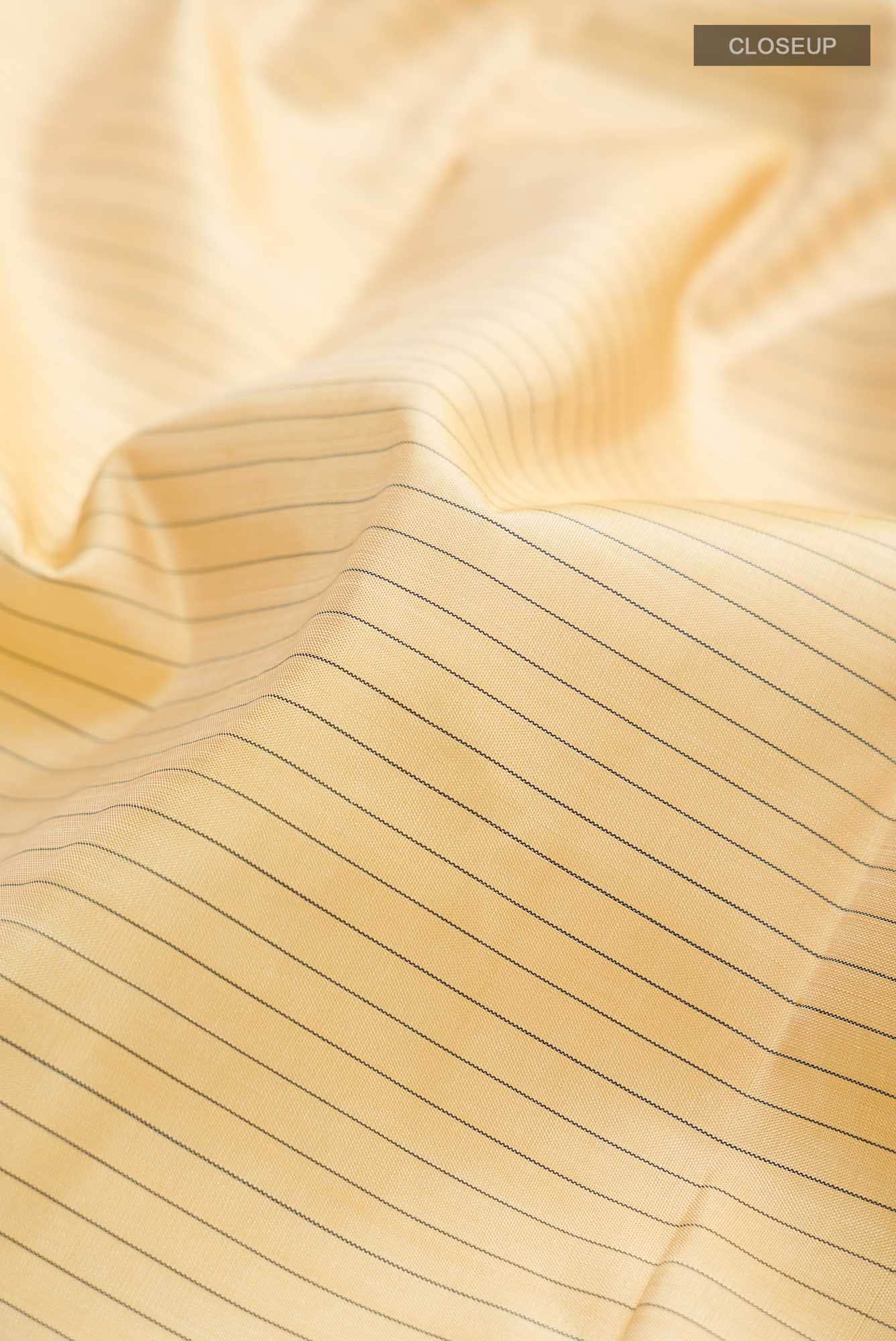 Sandal Kanjivaram Silk Saree - Image 3