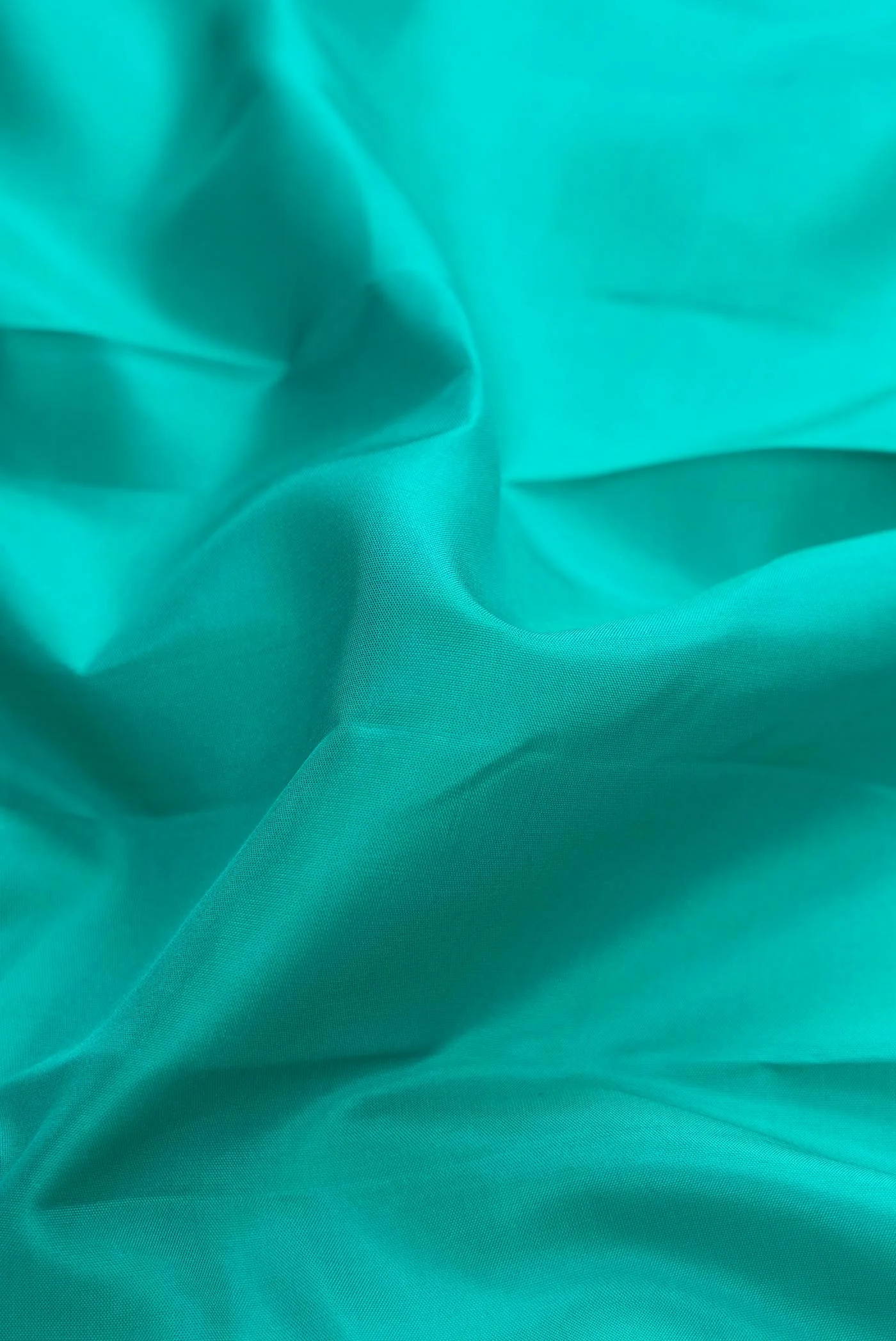 Sea Green Dual Tone Kanchipuram Silk Saree - Image 2