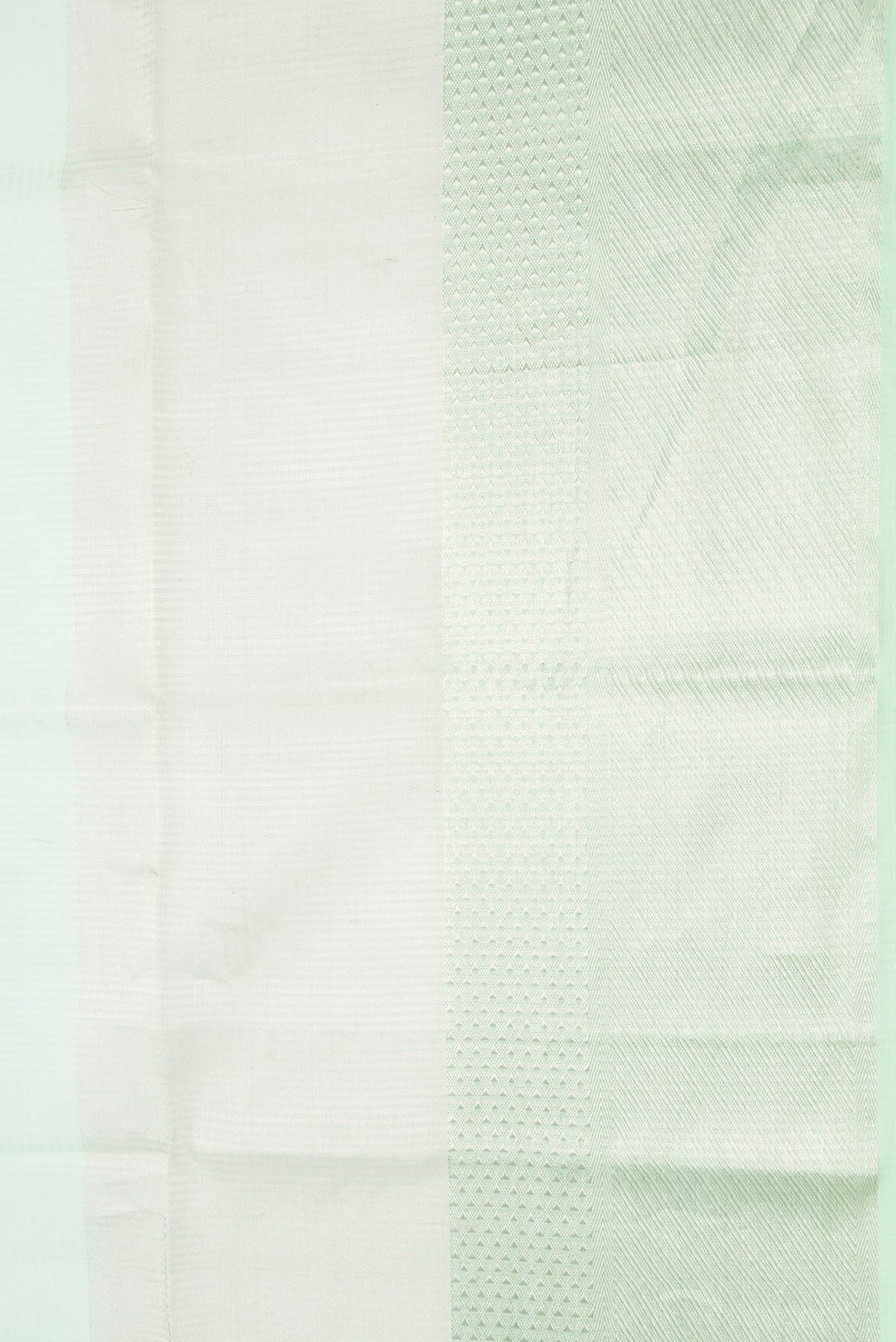 Sea Green Dual Tone Silk Cotton Saree - Image 3