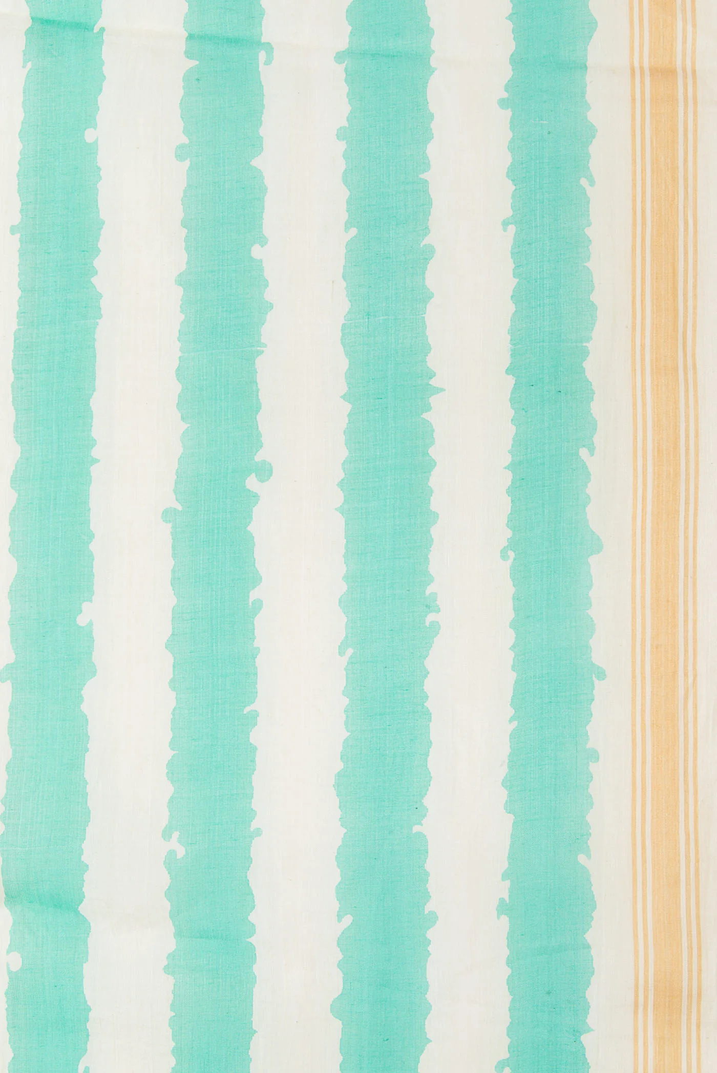 Sea Green Dual Tone Tussar Silk Saree - Image 3