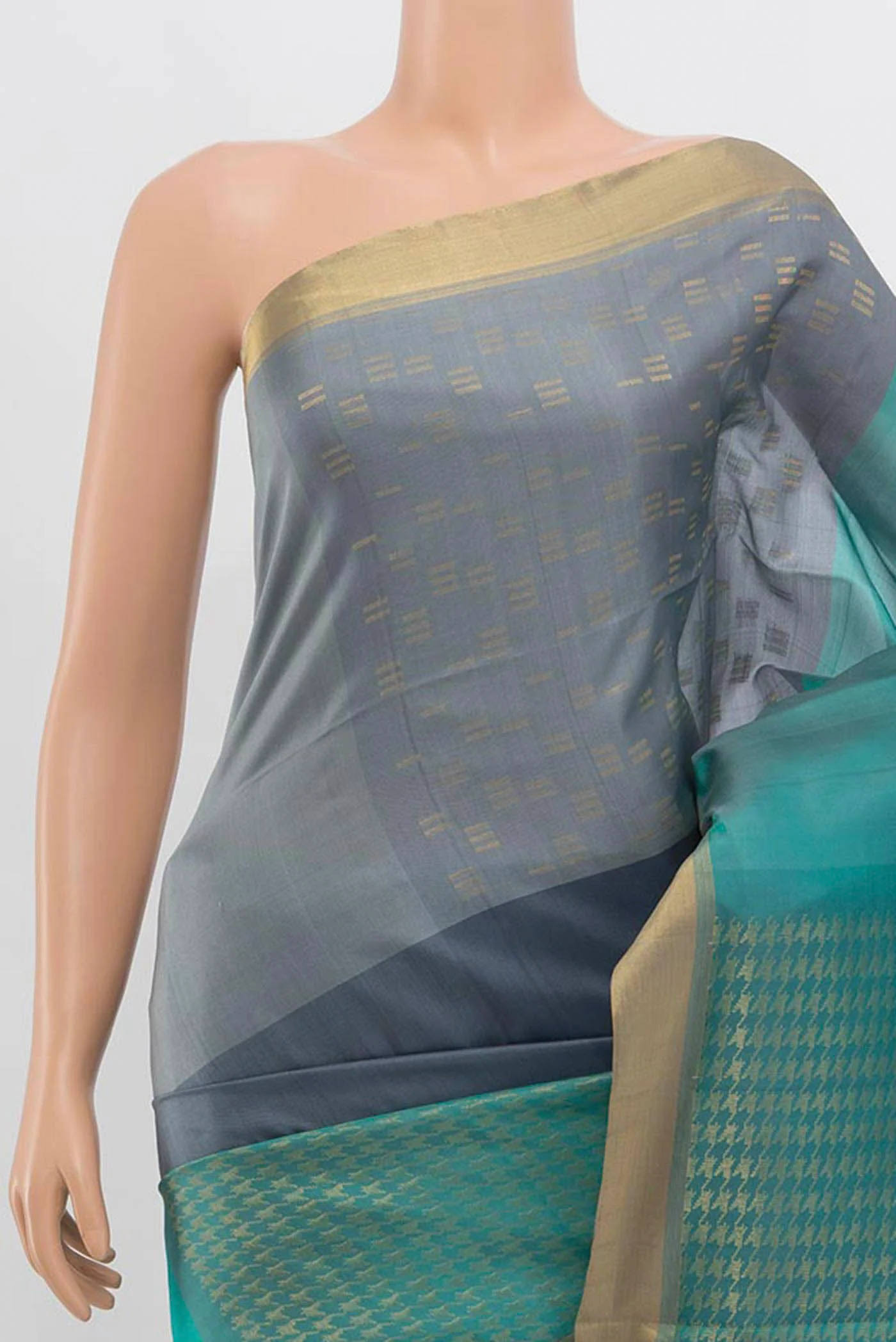 Multi Color Soft Silk Saree - Image 2