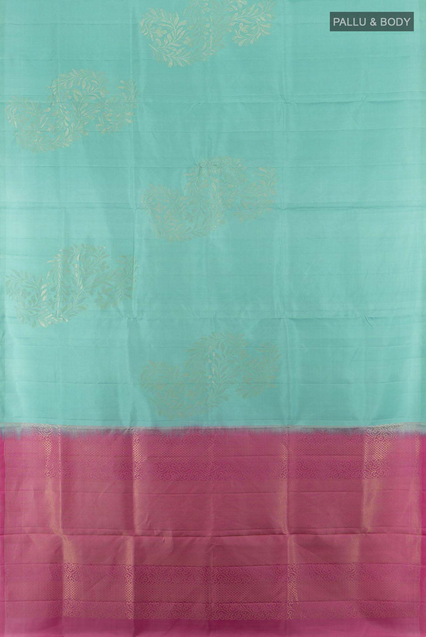 Blue Soft Silk Saree - Image 5