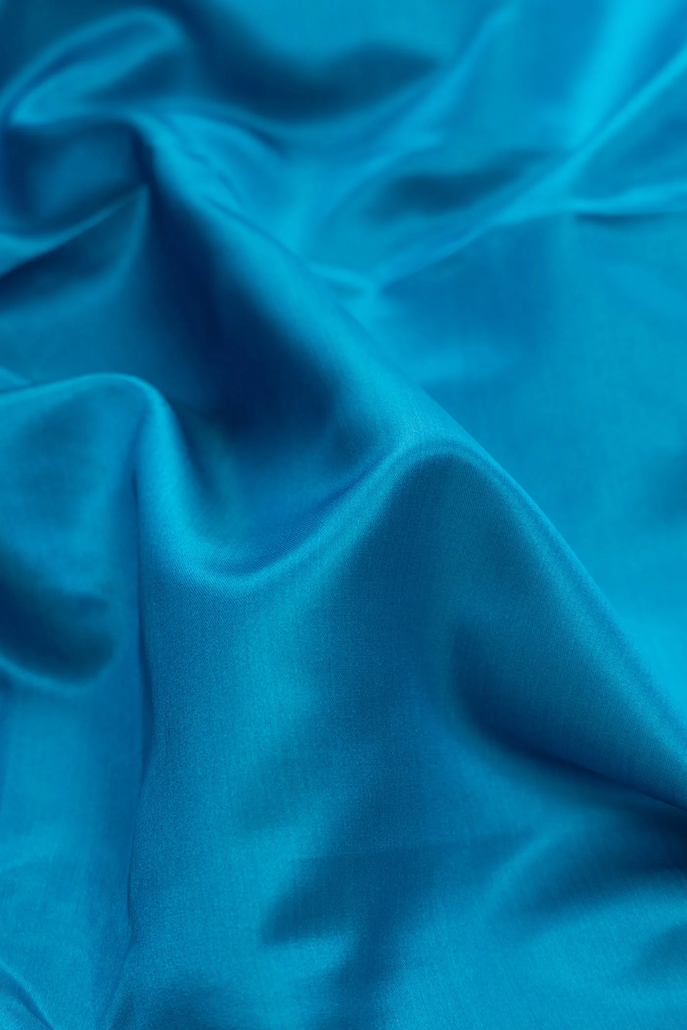 Sky Blue Blended Banarasi Silk Saree - Image 2