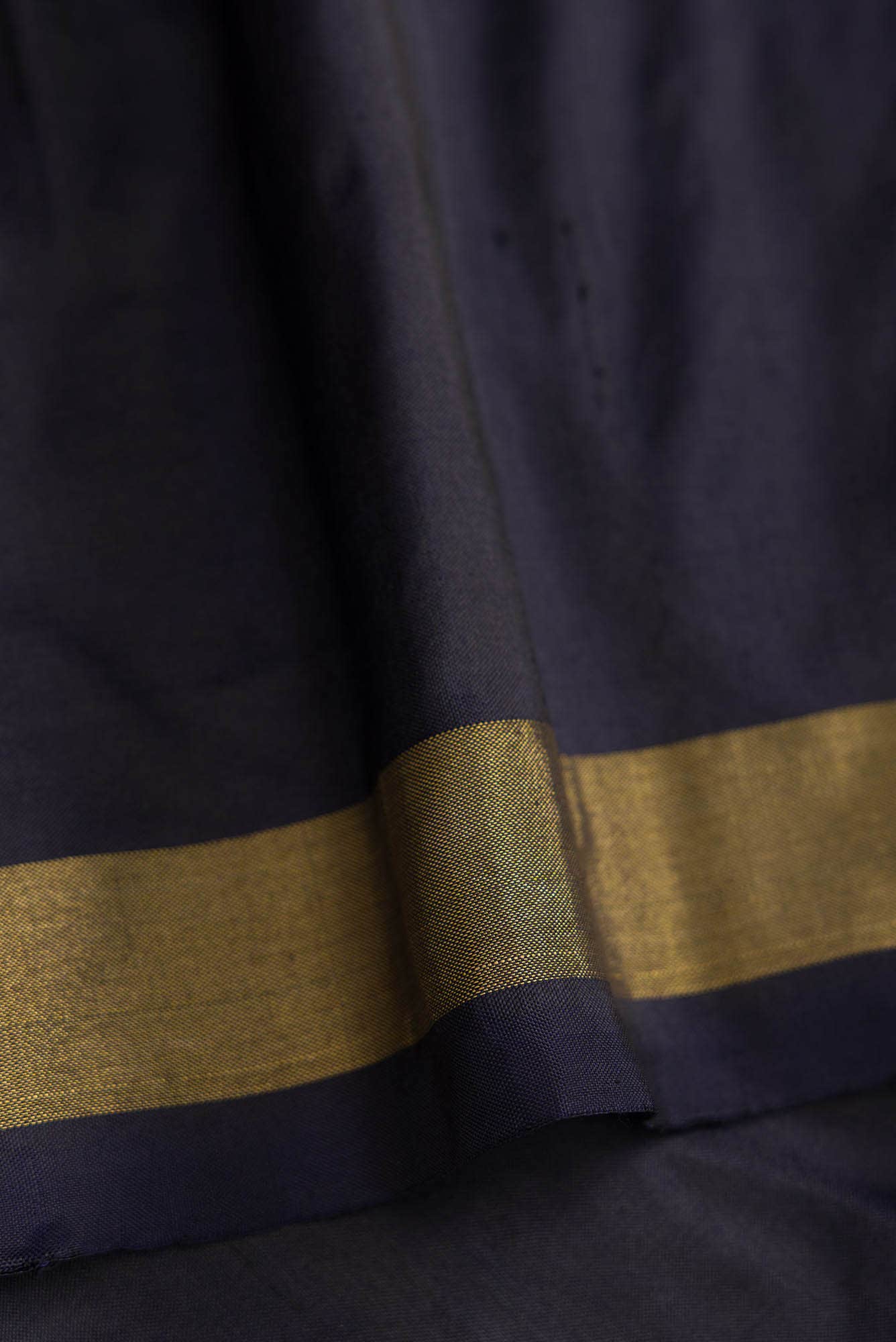 Sky Blue Dual Tone Double Ikat Saree - Image 6