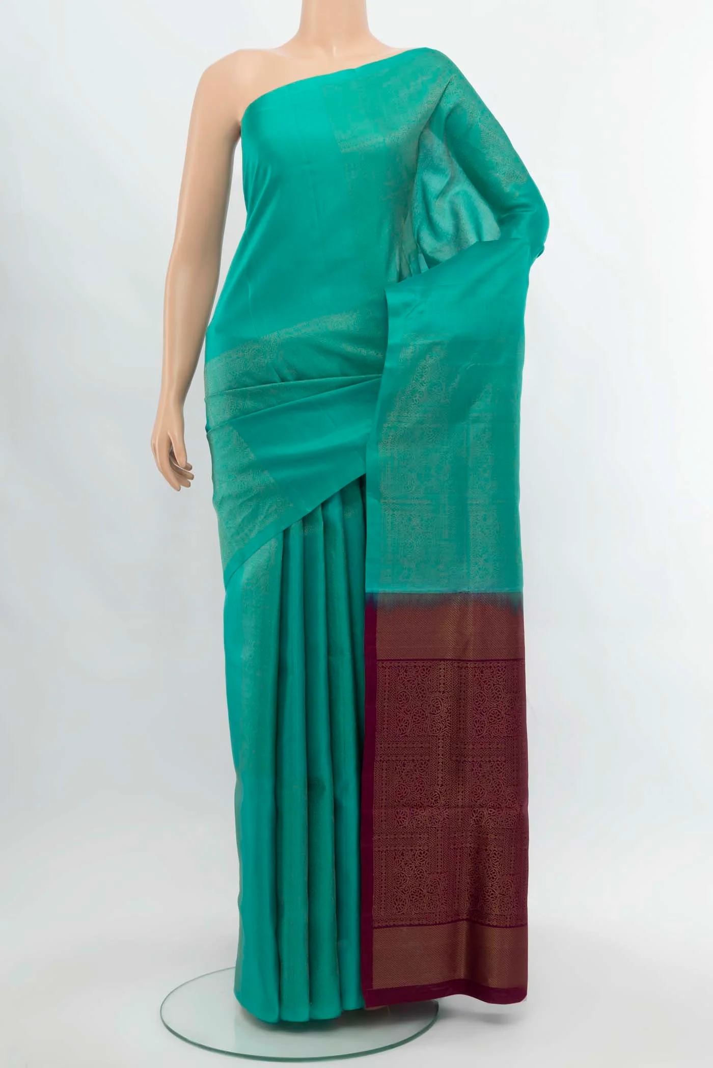 Sky Blue Soft Silk Saree