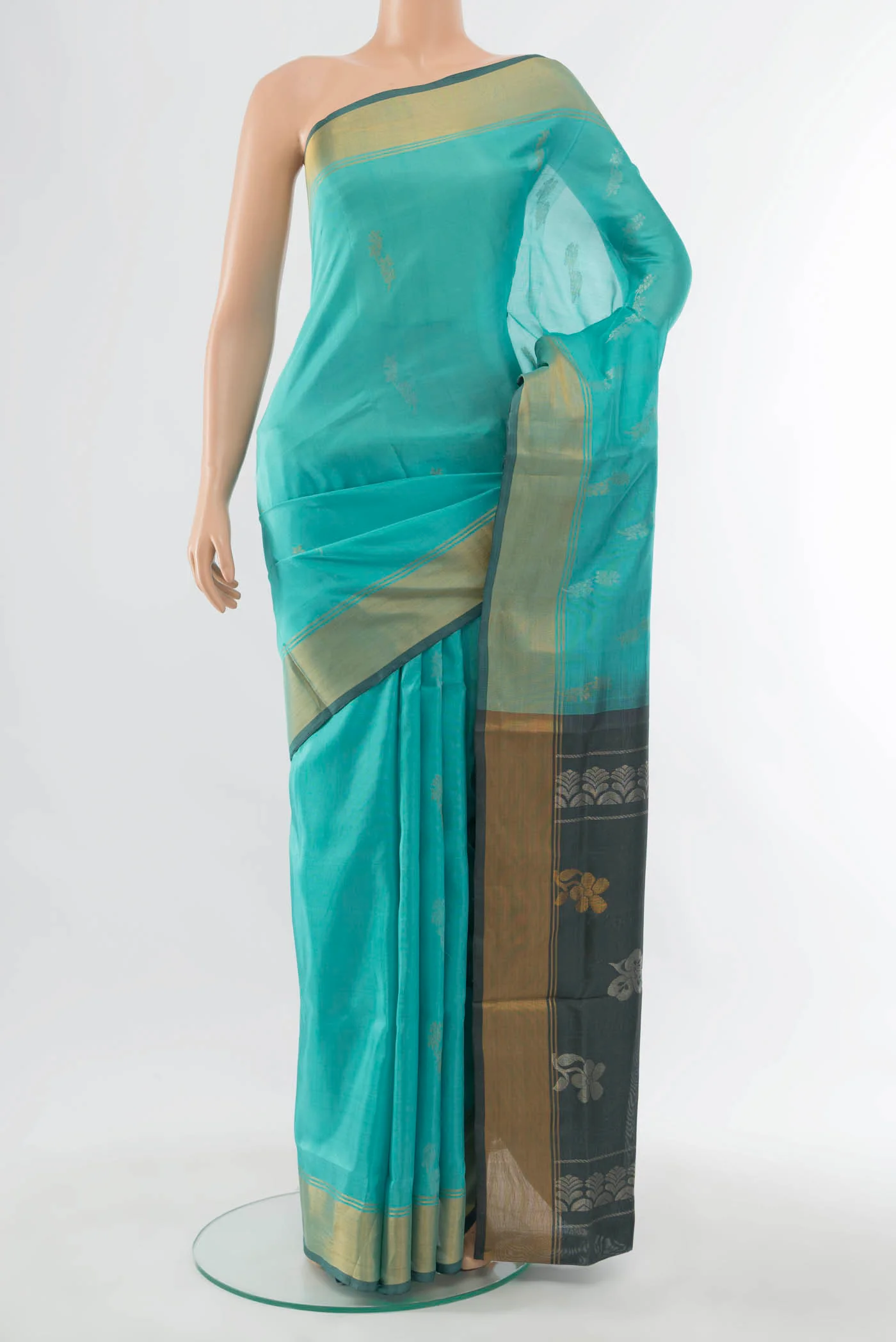 Sky Blue Uppada Silk Saree