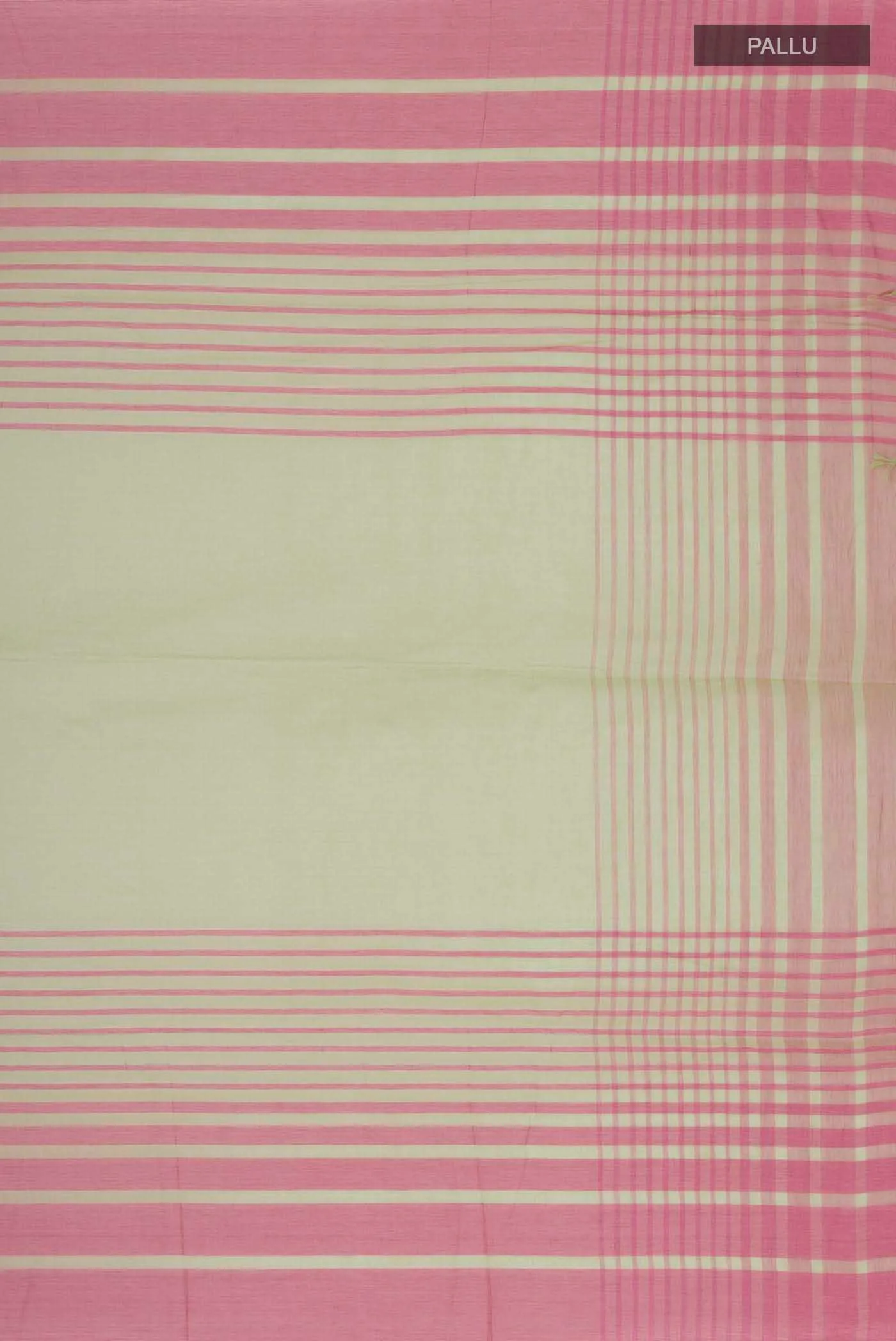 Titli-Light Green Cotton Saree - Image 7