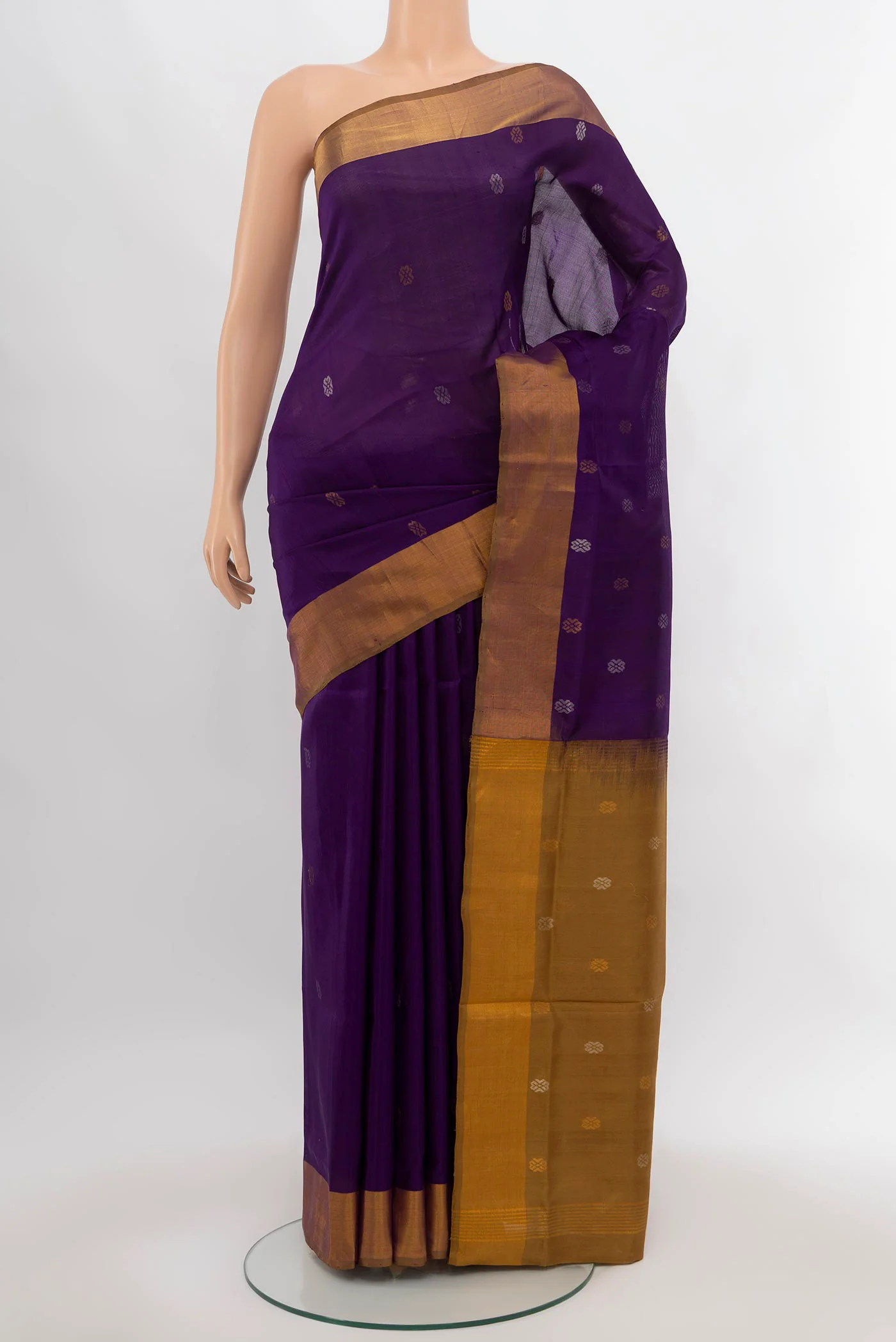 Violet Uppada Silk Saree