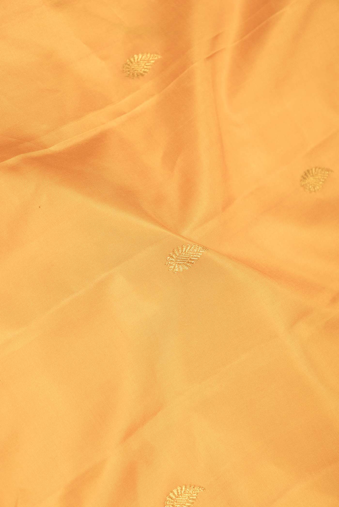 Yellow Dual Tone Kanchipuram Saree - Image 2