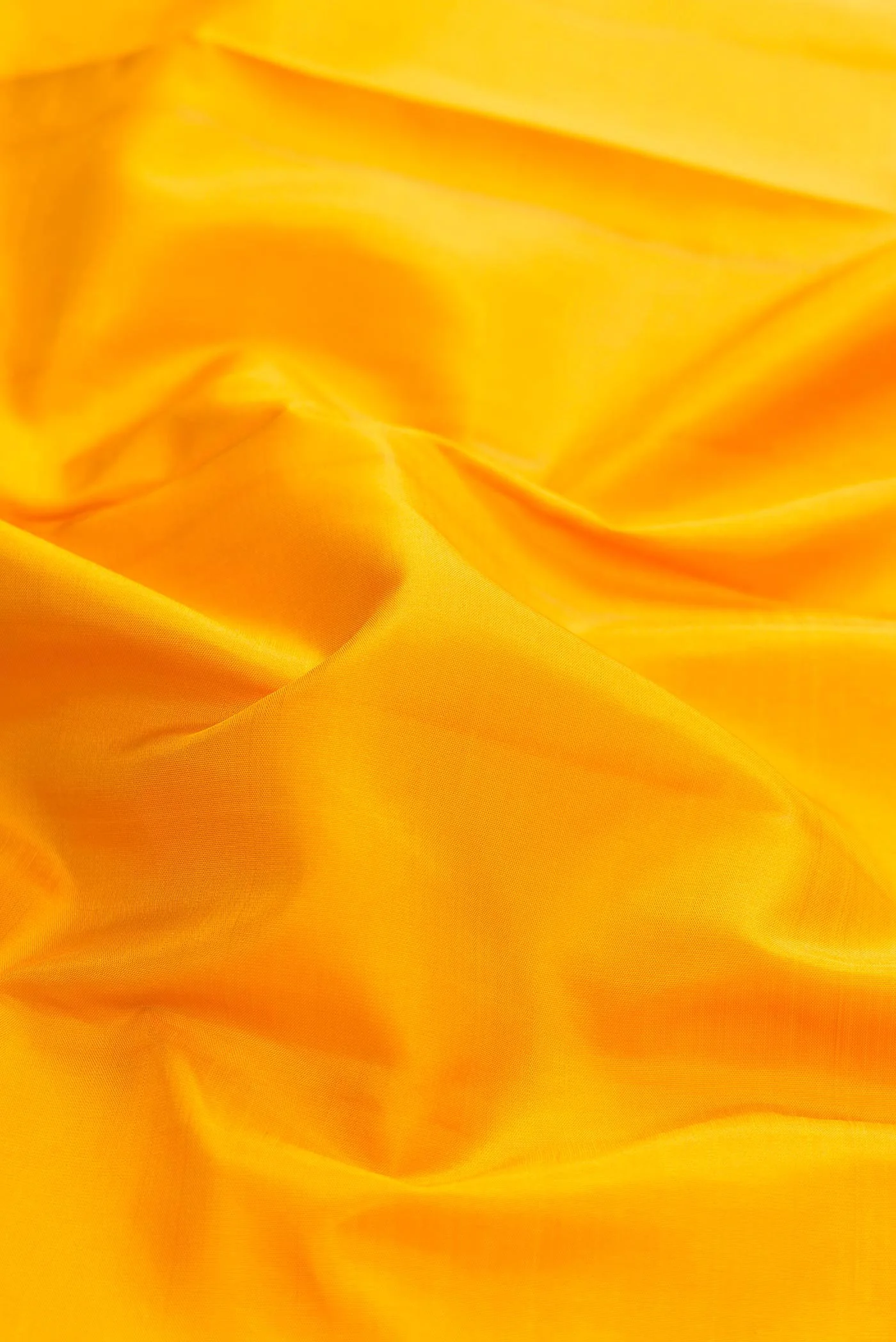 Yellow Dual Tone Kanjivaram Silk Saree - Image 2