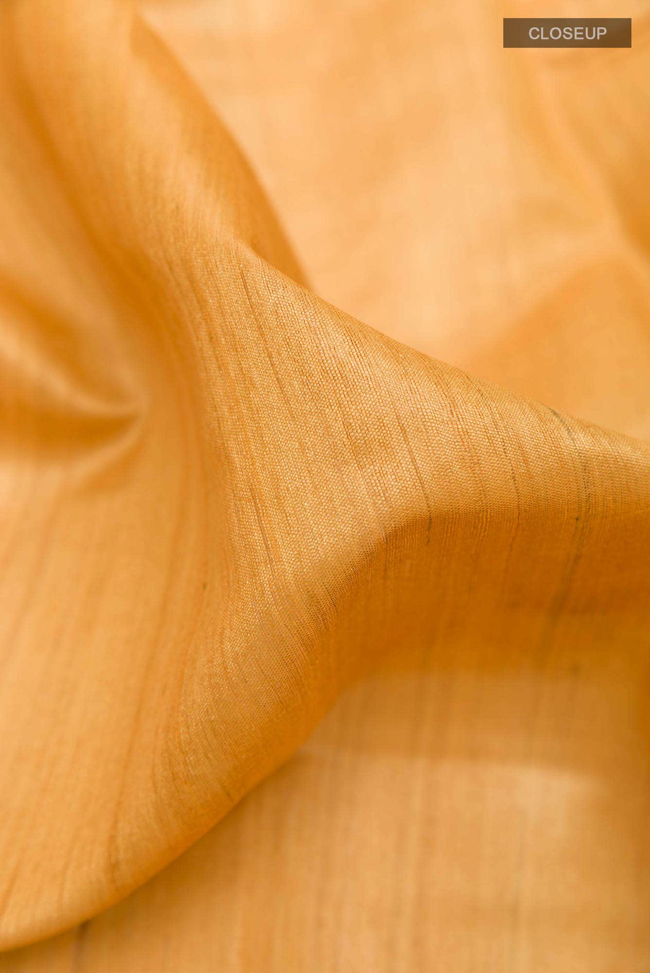 Yellow Tussar Saree - Image 2